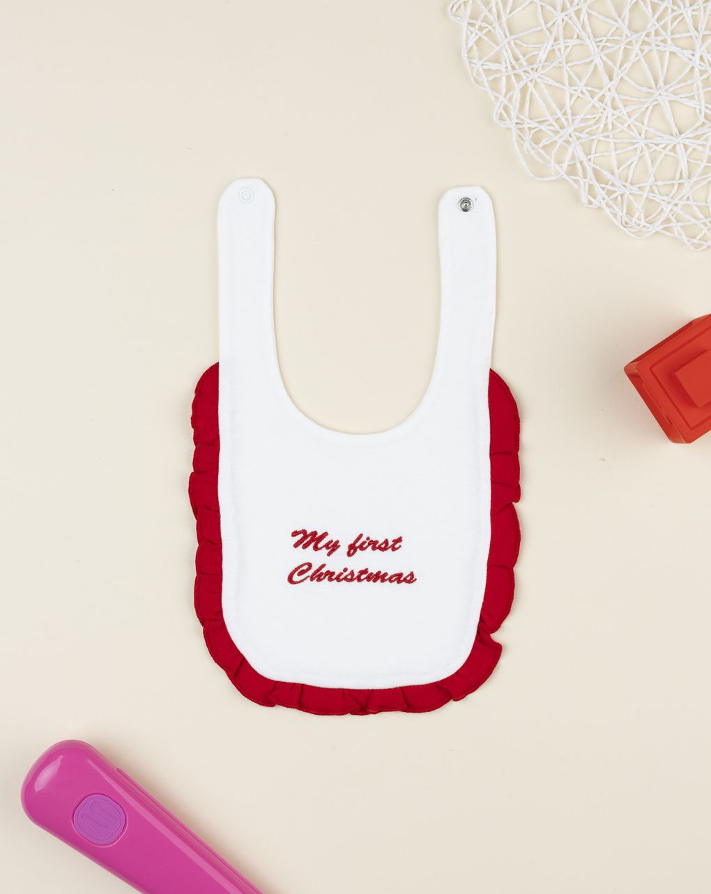 Bavaglino bimba natale