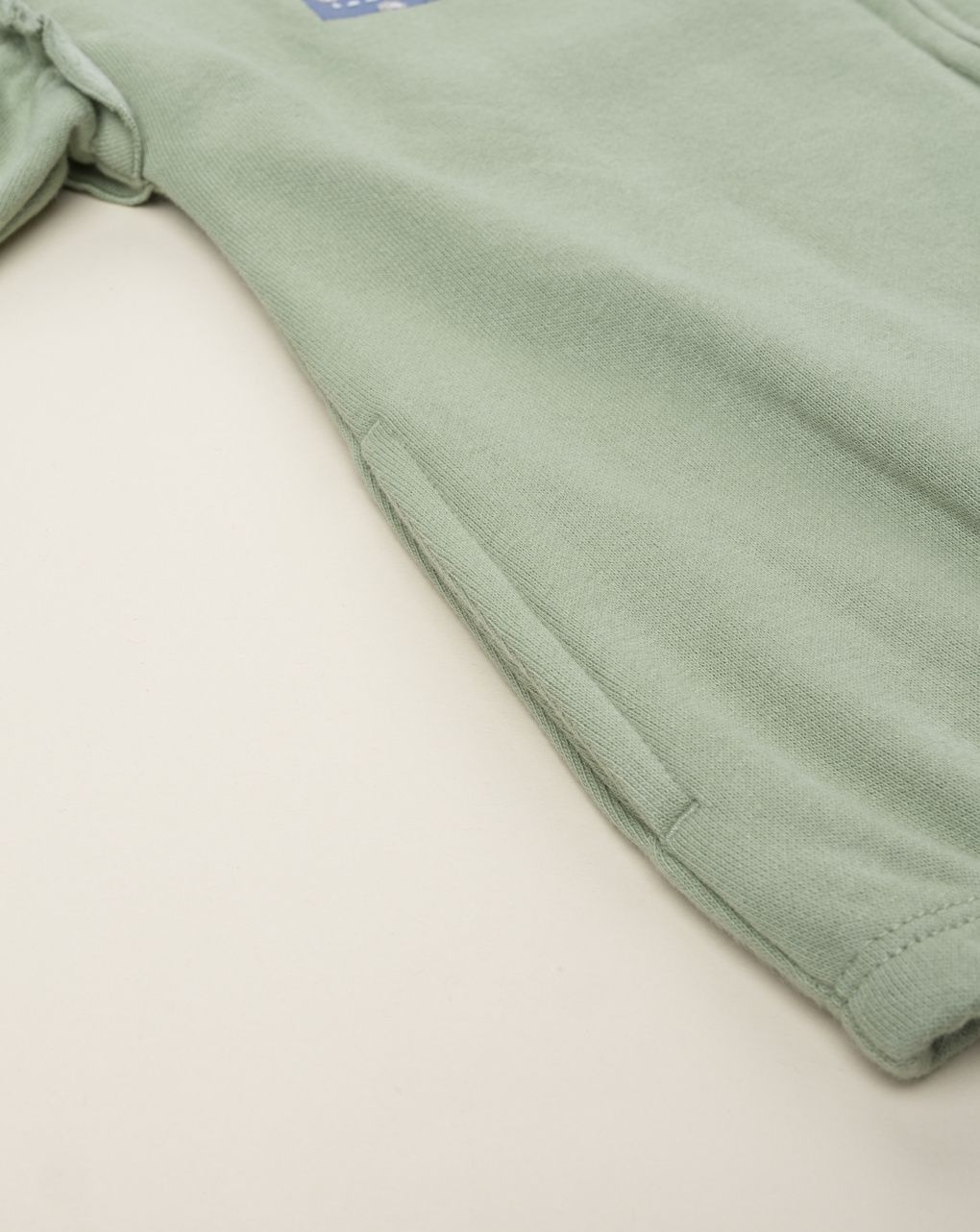 Felpa bambina verde love