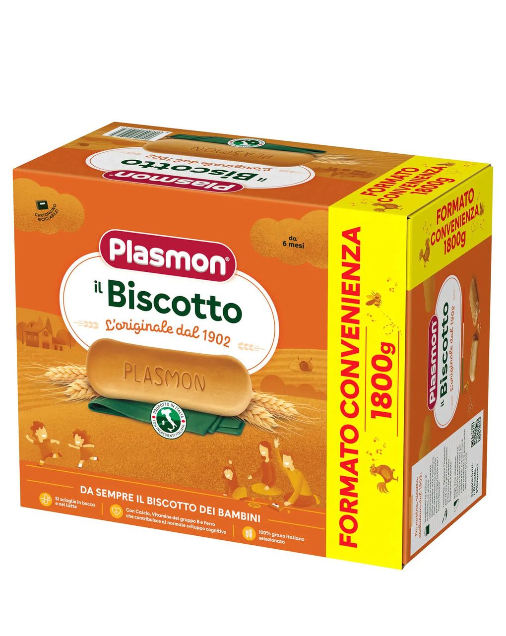 Biscotto classico 1800g - plasmon