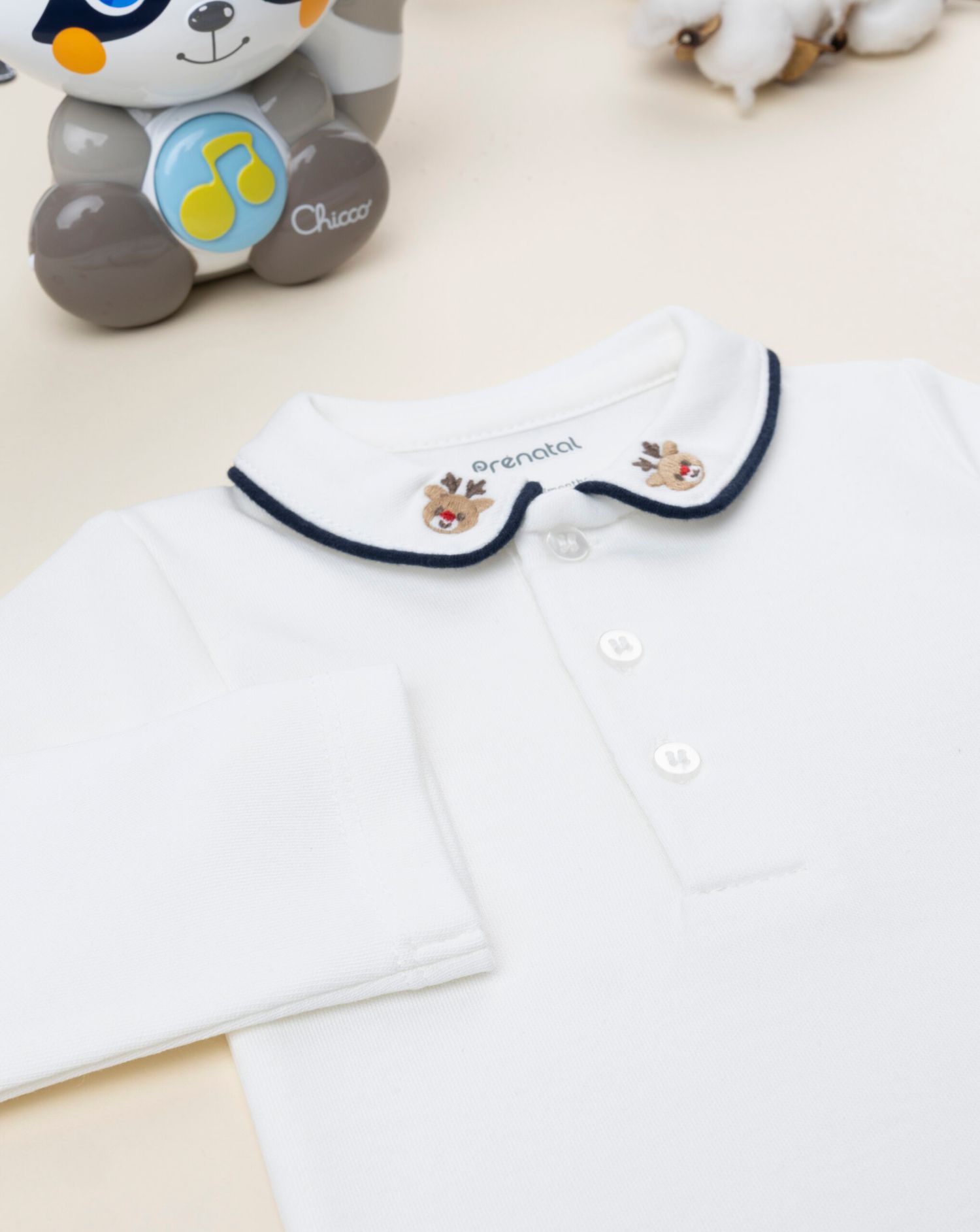 Body bimba bianco natale