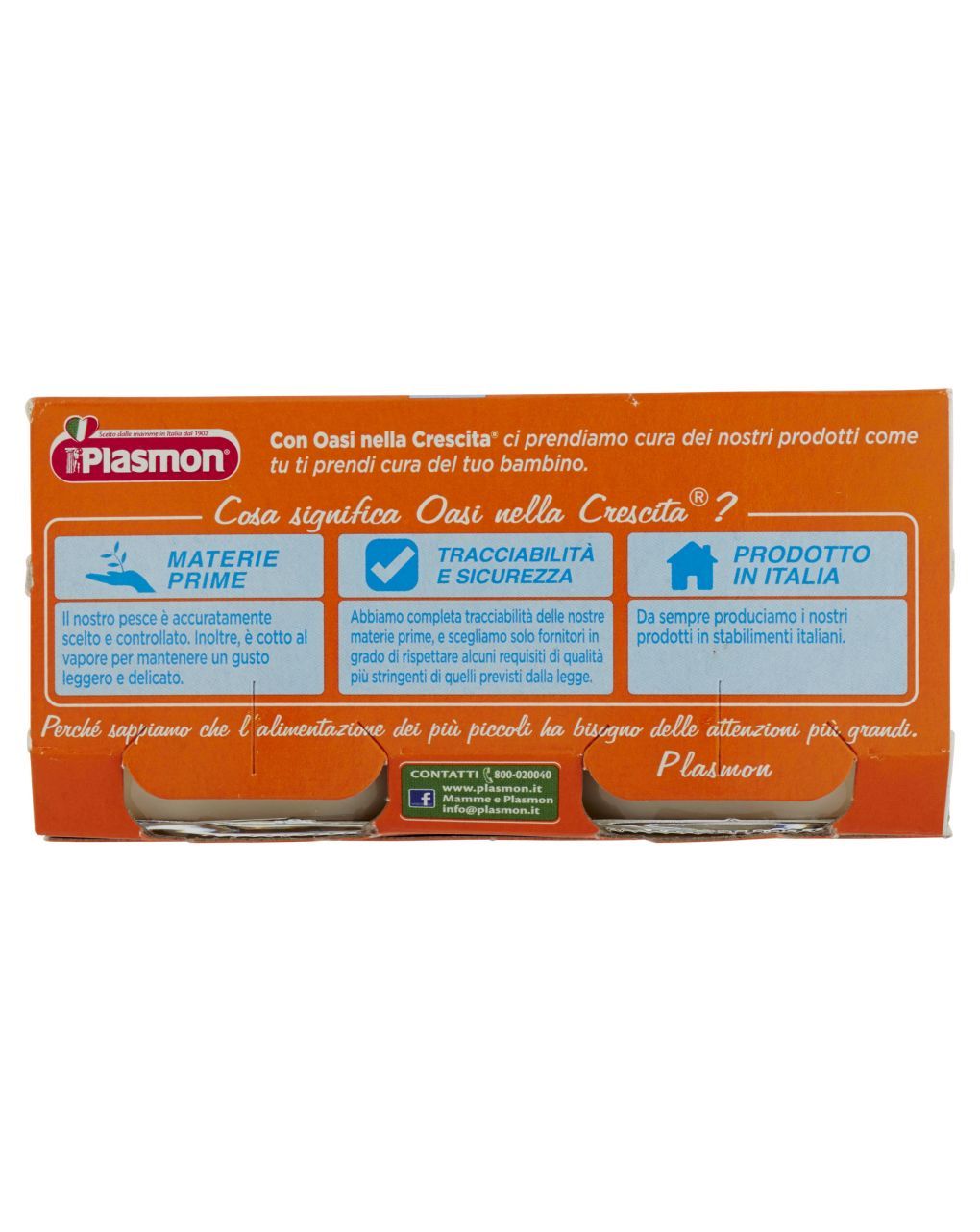 Omogeneizzato platessa 2x80g - plasmon