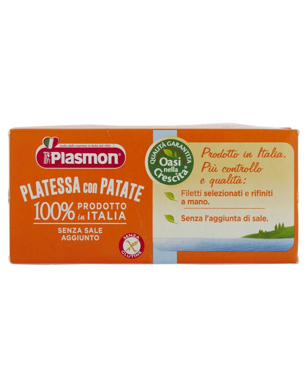 Omogeneizzato platessa 2x80g - plasmon