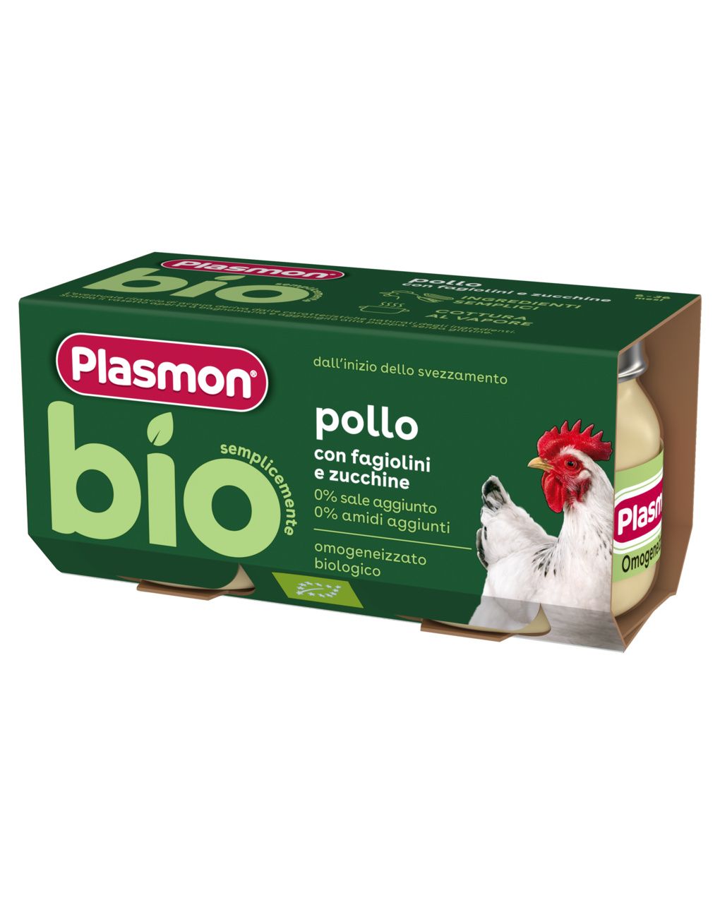 Omogeneizzato pollo bio 2x80 gr - plasmon