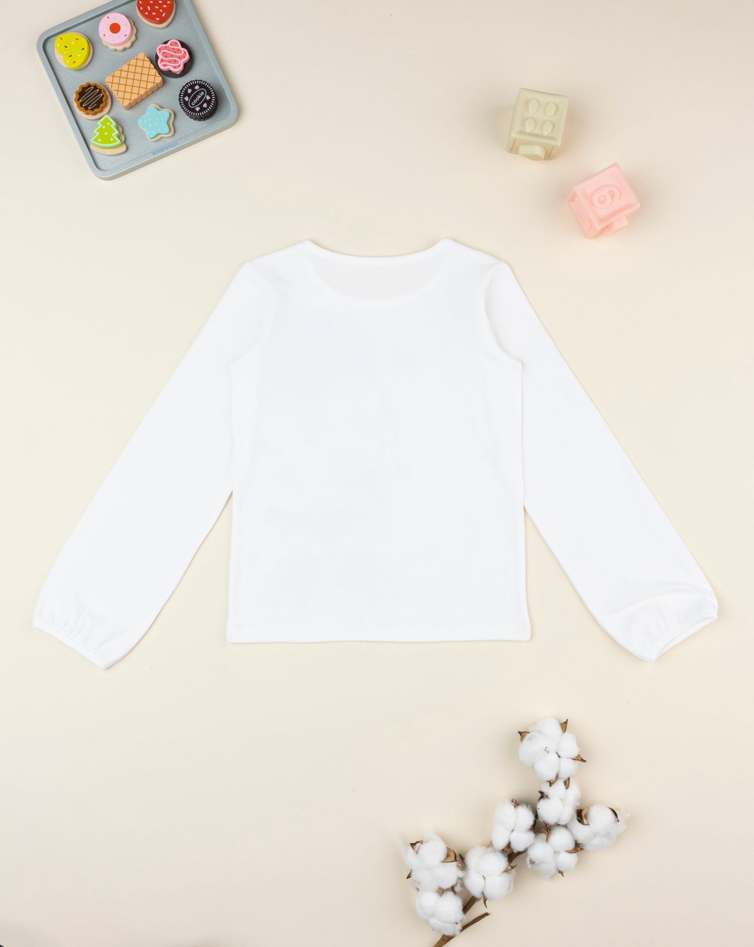 T-shirt bambina bianca disney minnie