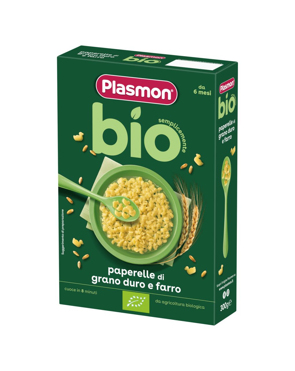 Pastina bio paperelle 6+ mesi | 300gr - plasmon