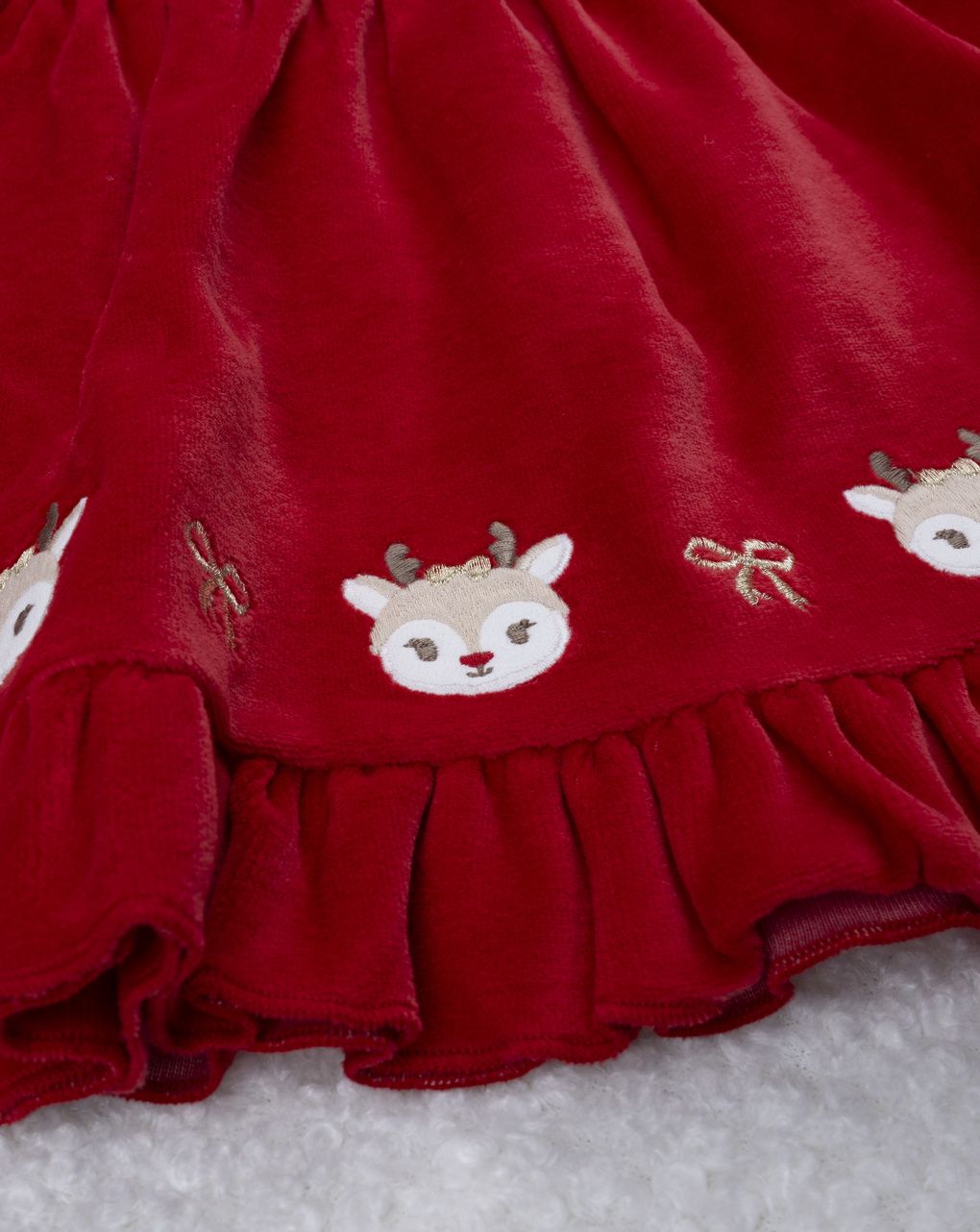 Completo vestito/collant bimba natale