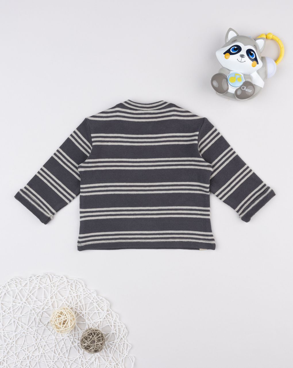 Maglia bimbo grigia/blu