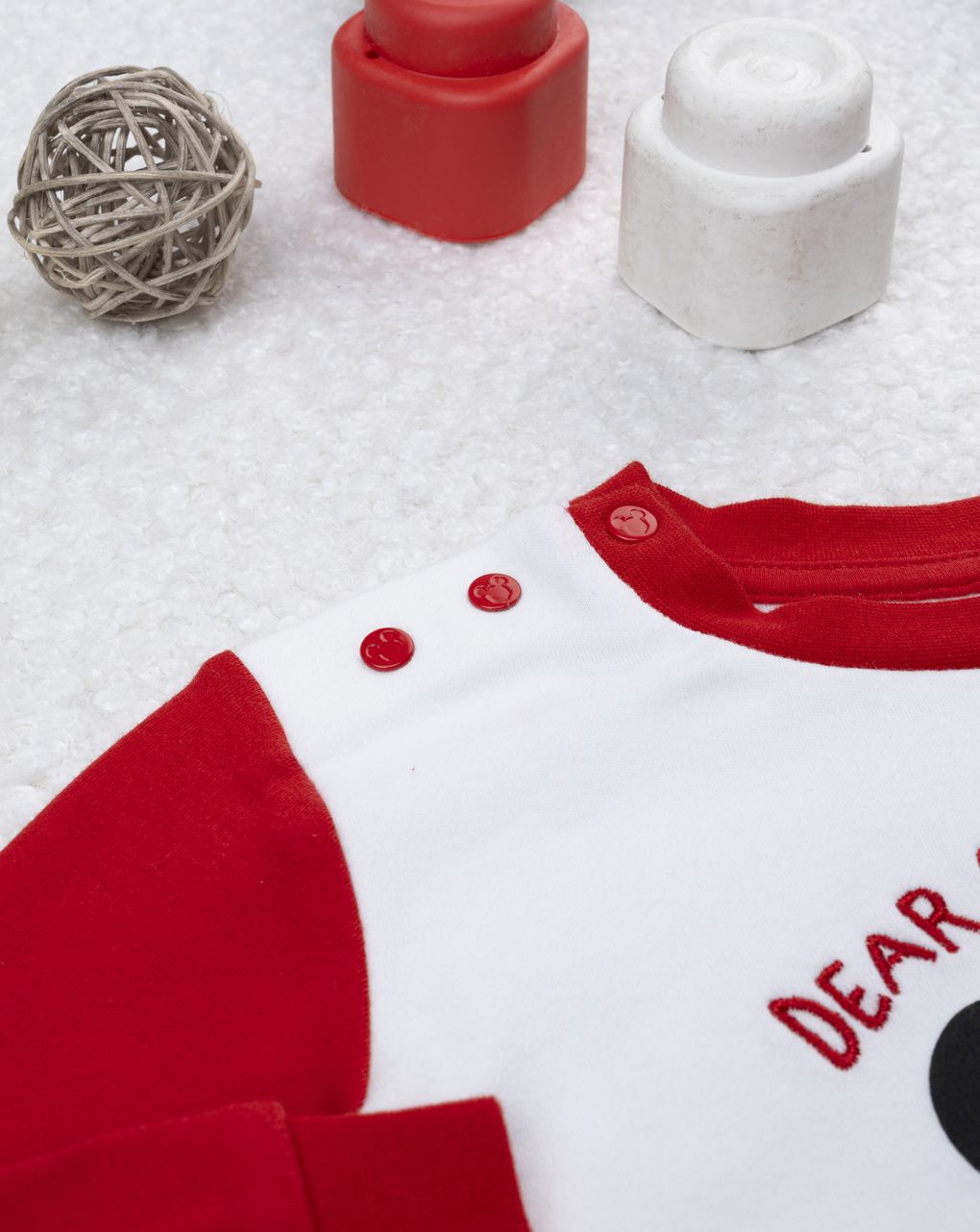 Pigiama bimbo natale mickey