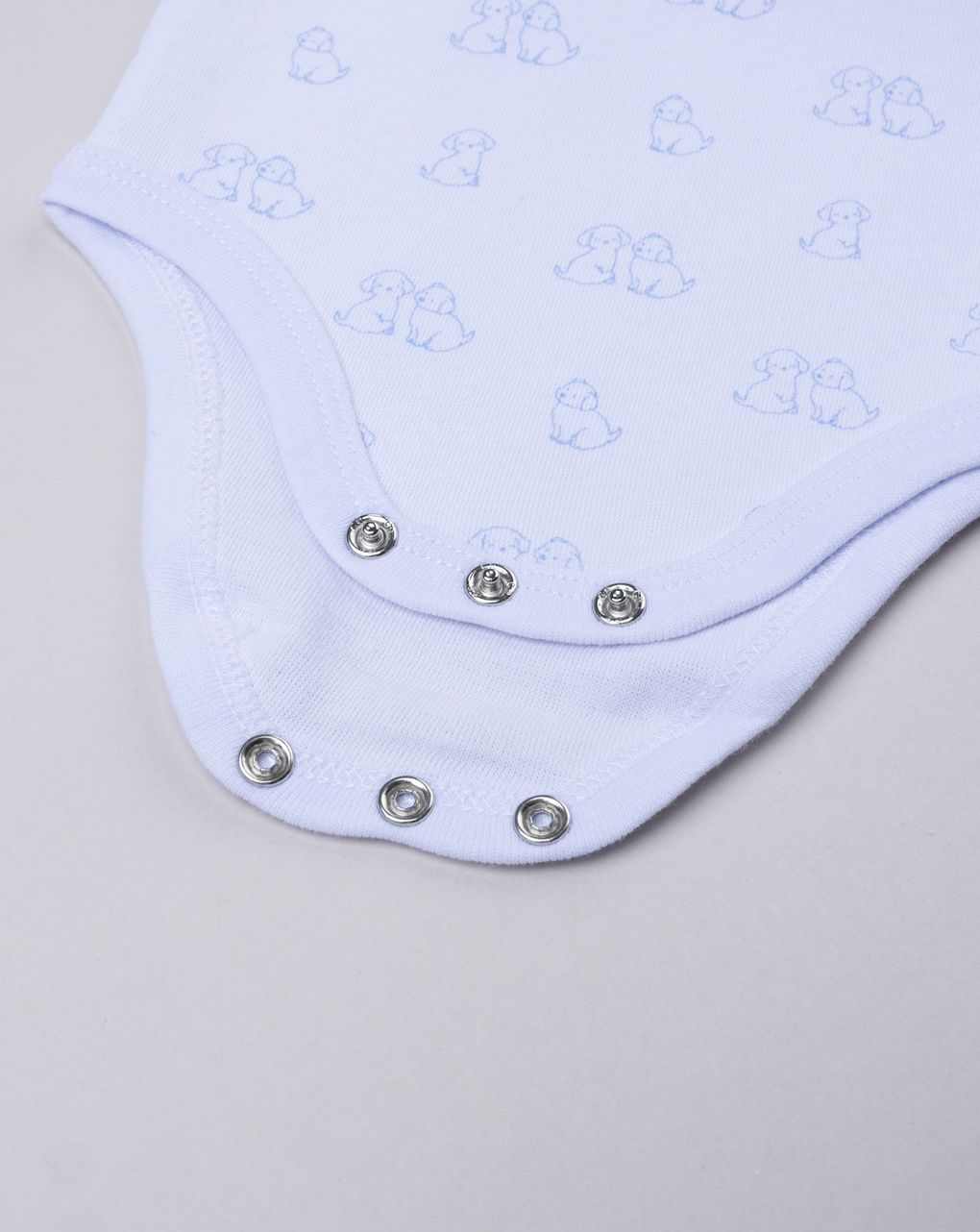 Pack 2 body manica lunga bianco/azzurro - corredino