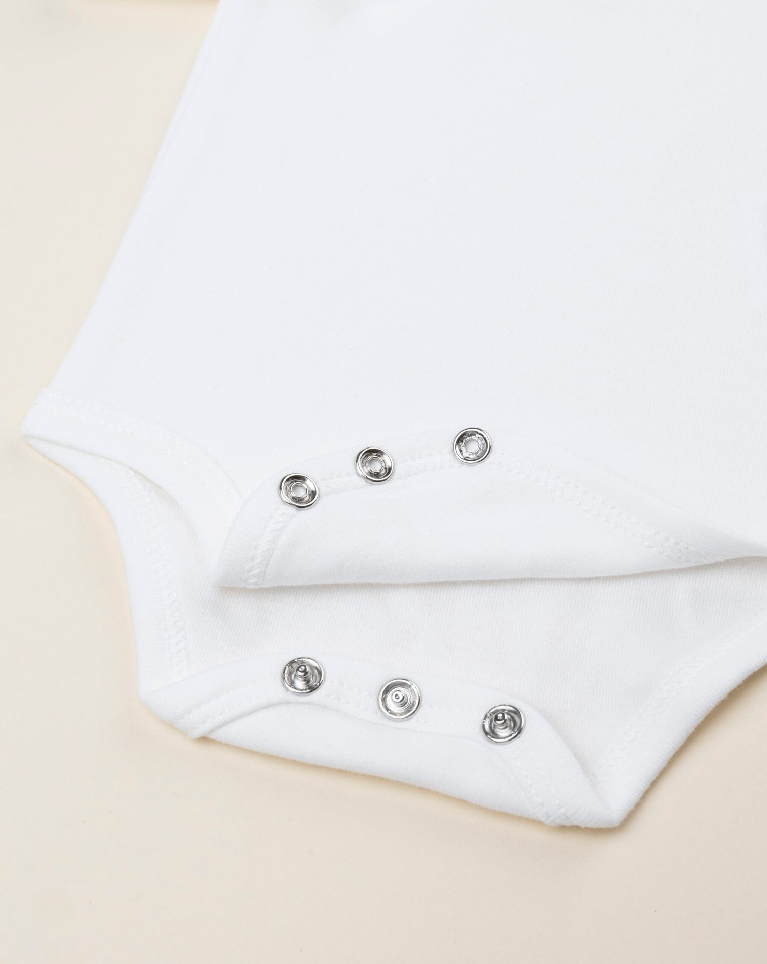 Body bimba bianco ricamato