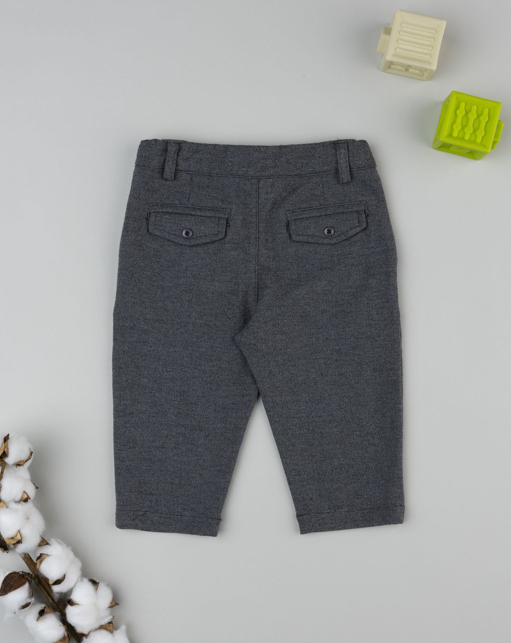 Pantalone bimbo grigio