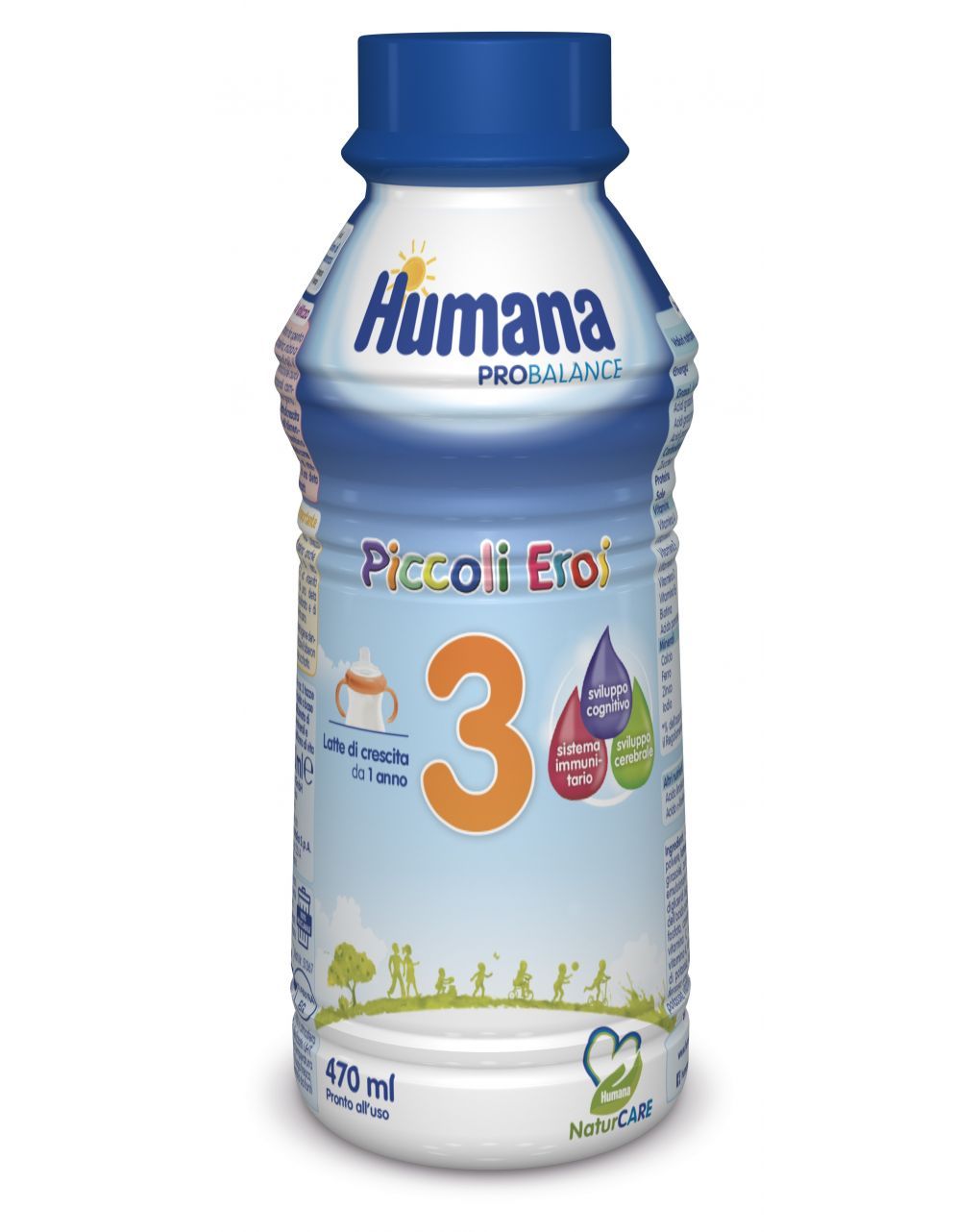 Latte humana 3 probalance liquido 470ml - humana