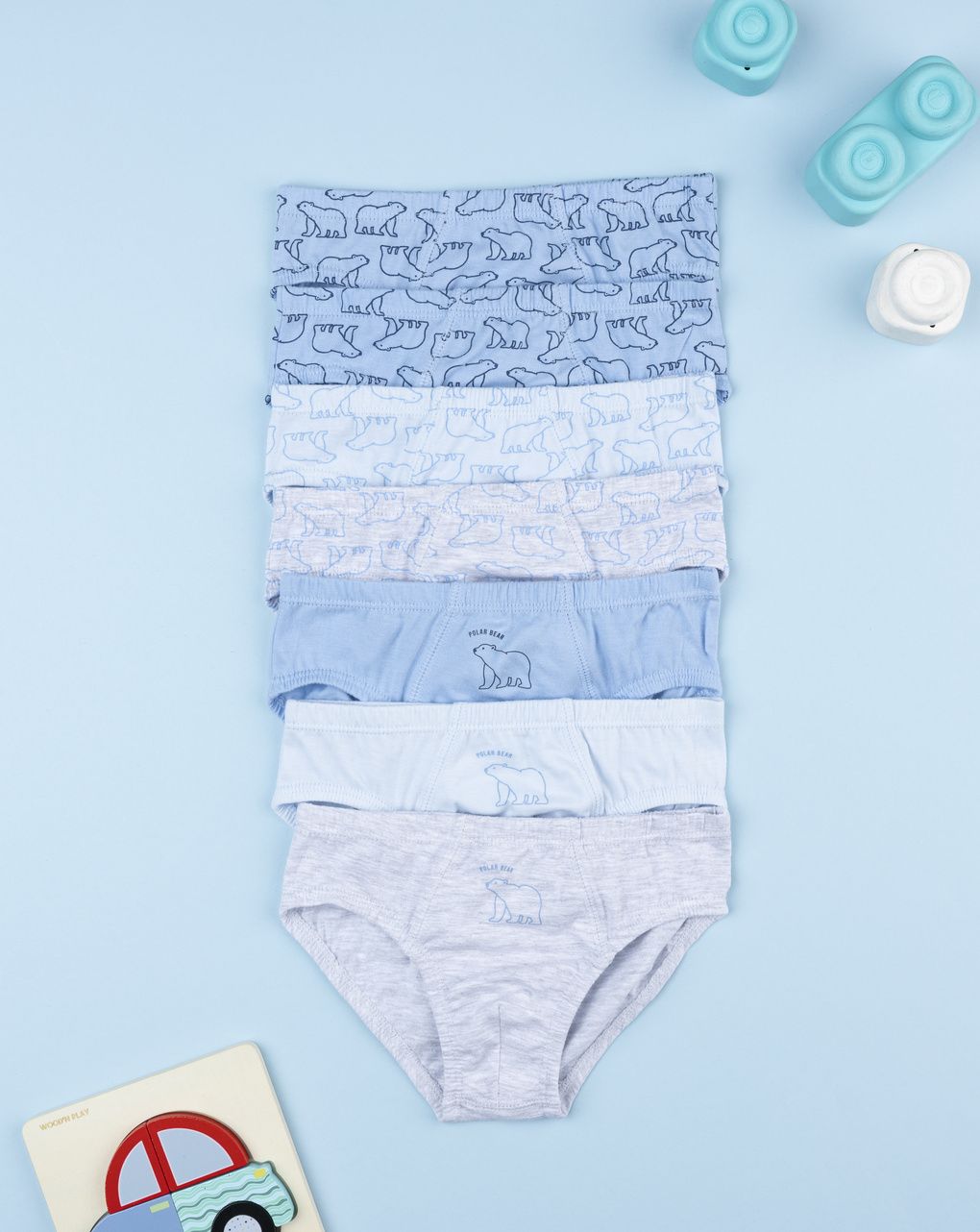 Pack 7 slip bimbo orsi