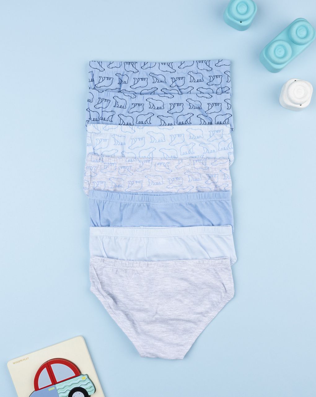 Pack 7 slip bimbo orsi