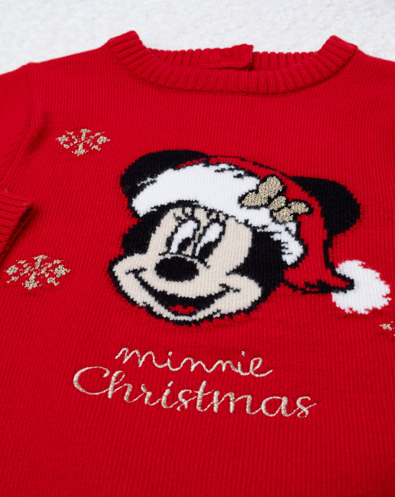 Maglione tricot disney minnie natale