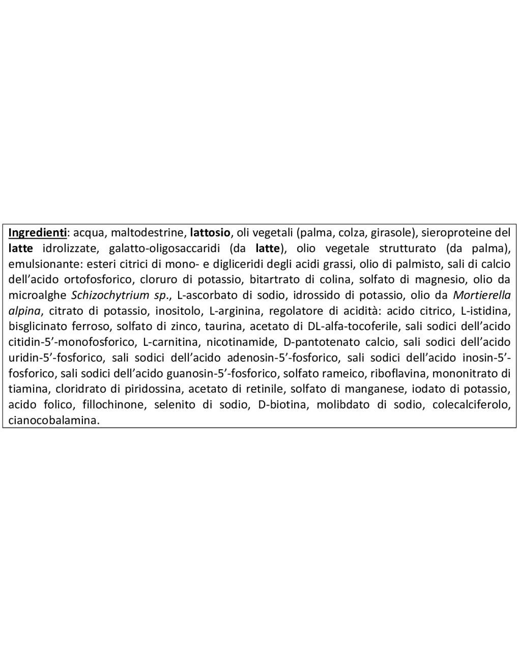 Latte dg plus liquido 470 ml - humana