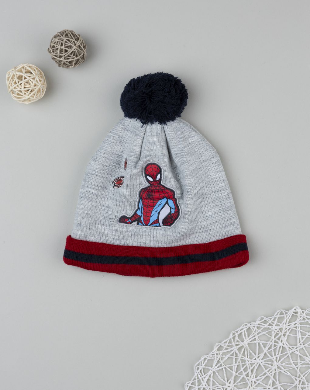 Berretto bambino spiderman