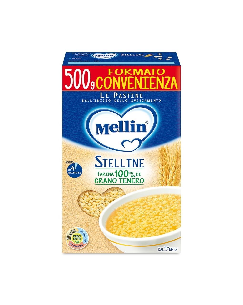 Pastina stelline 500g - mellin