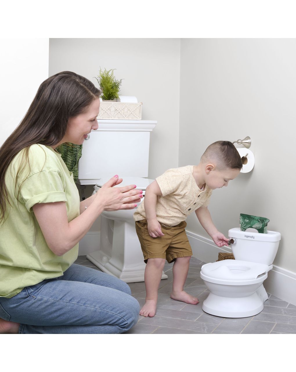 Vasino my size potty pro™ bianco - ingenuity