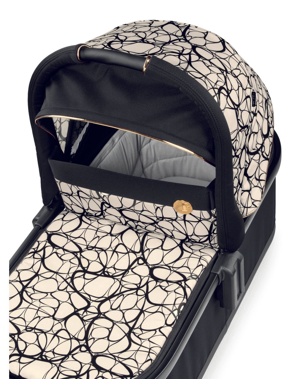 Navicella ypsi bassinet - graphic gold - peg perego