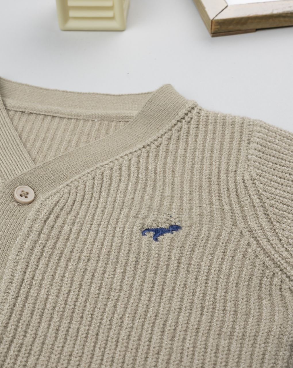 Cardigan bimbo beige