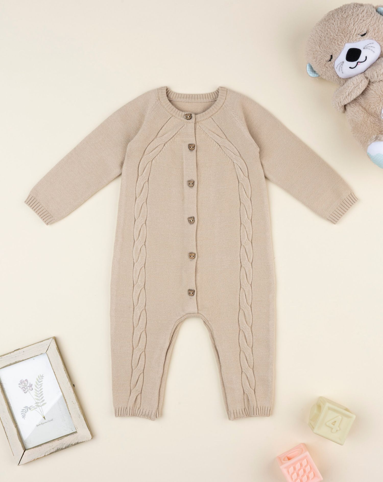 Tutina bimbo beige
