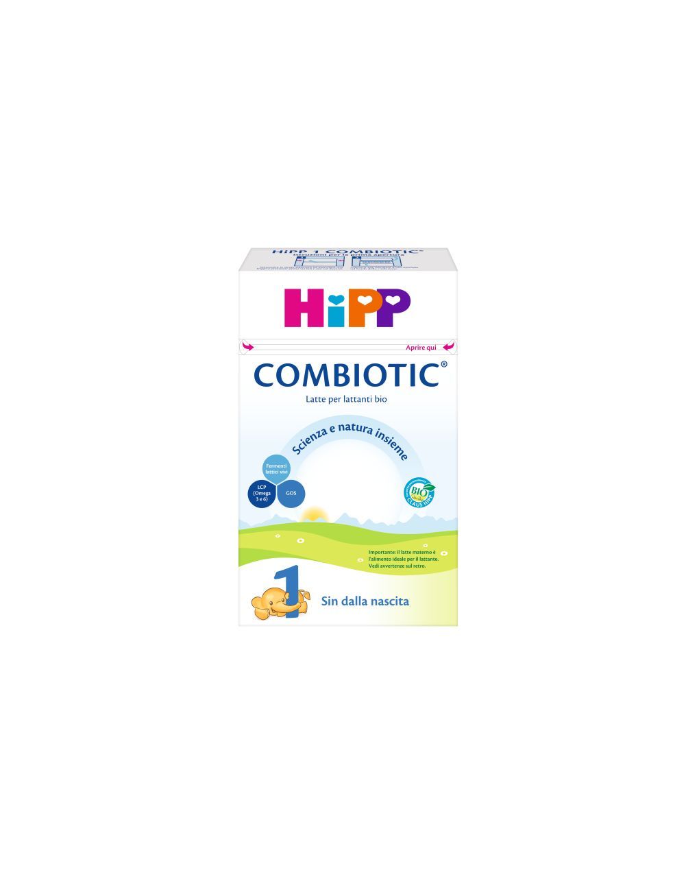 Latte combiotic 1 polvere 600g - hipp