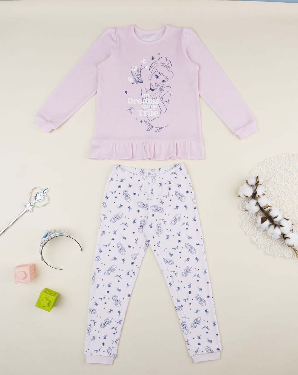 Pigiama bimba cenerentola