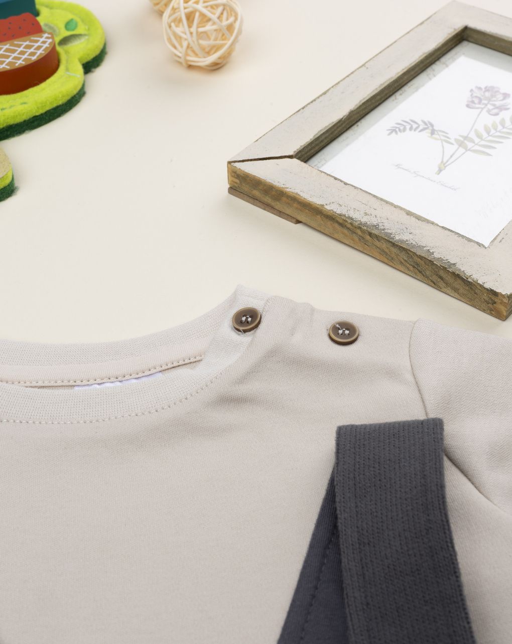 Completo bimbo salopette più maglia