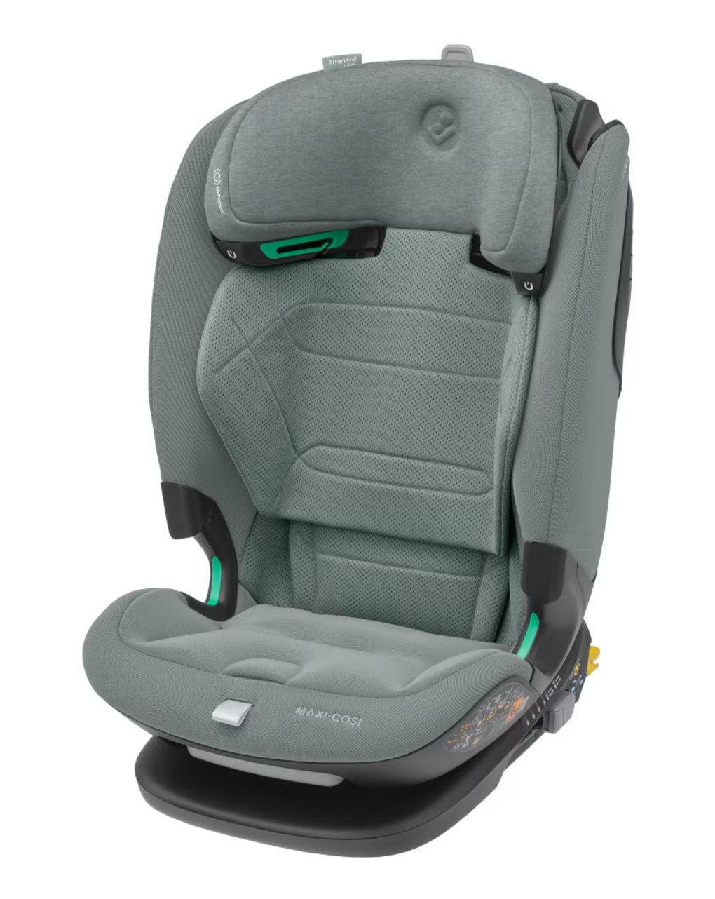 Seggiolino auto titan pro i-size authentic grey - maxi cosi