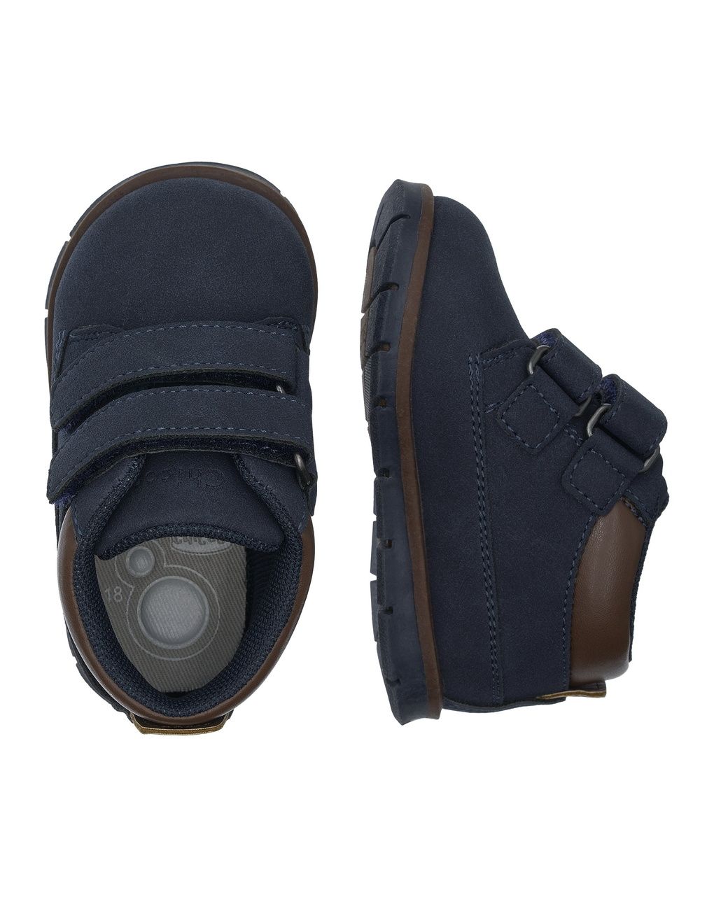 Chicco - polacchino flix con doppio velcro