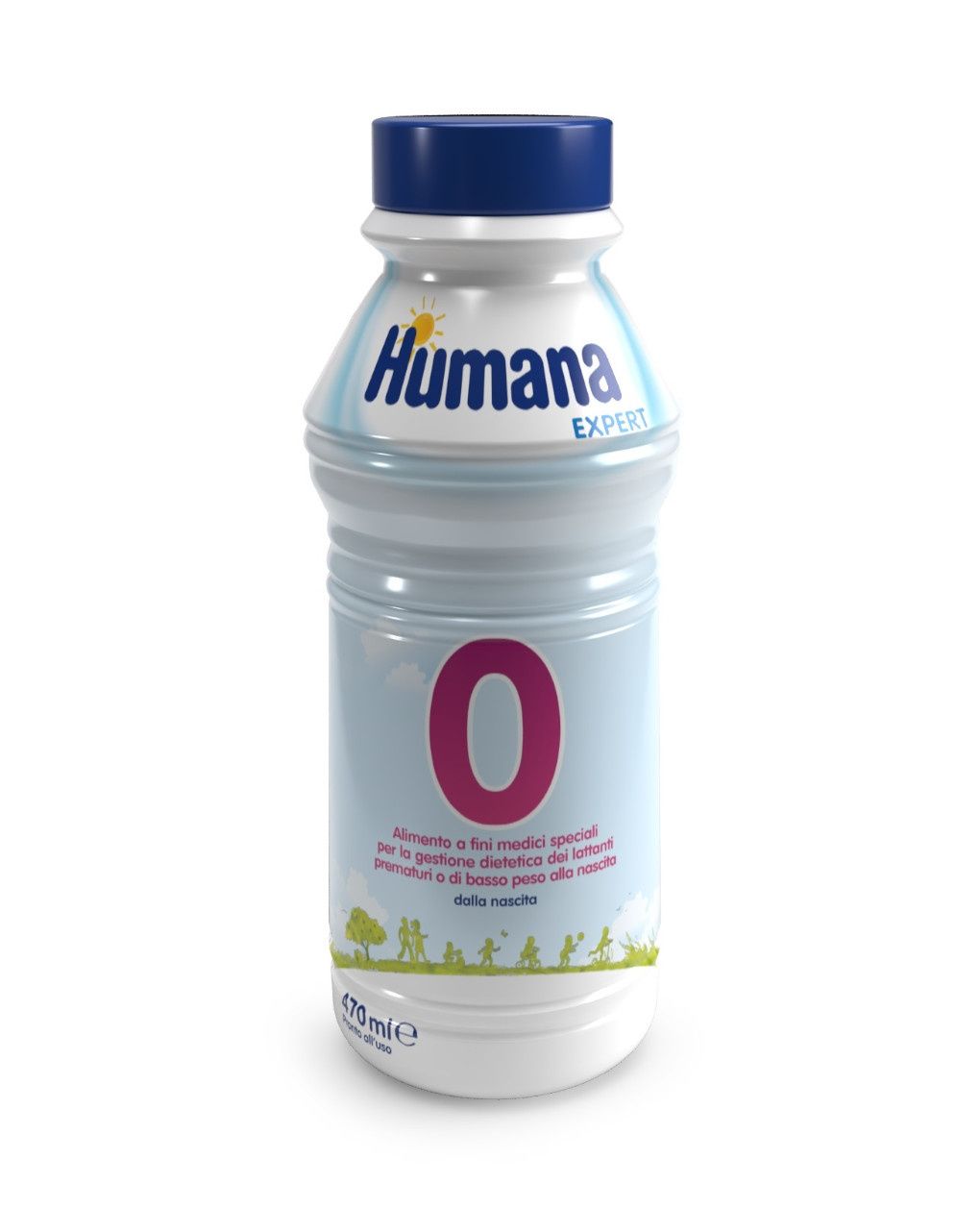 Latte liquido 0 expert 470ml - humana