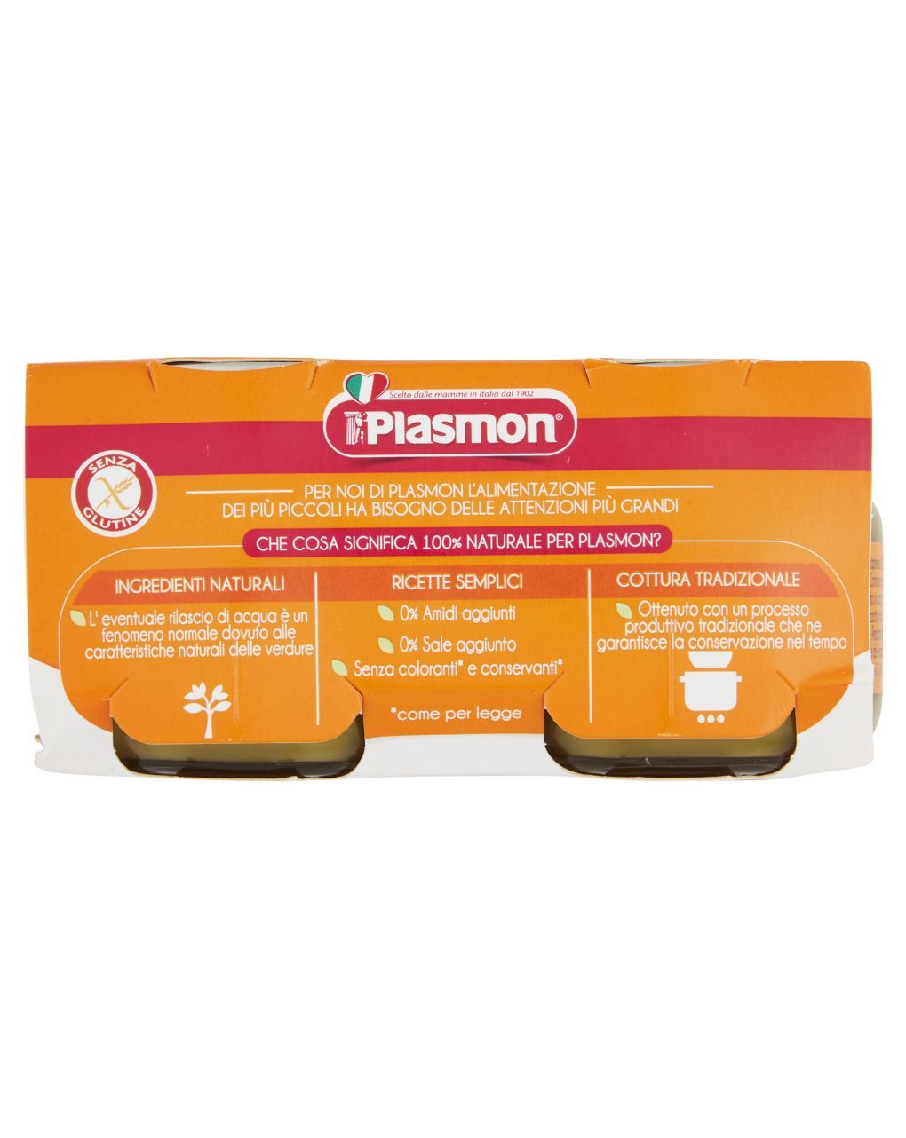 Omogeneizzato verdure miste 4x80g - plasmon