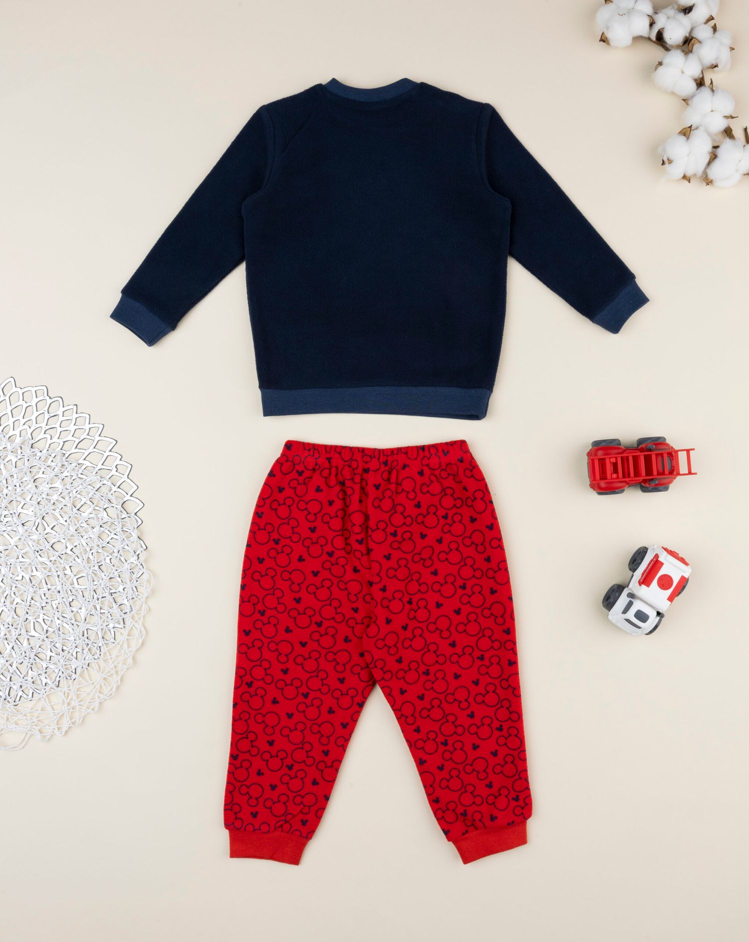 Pigiama bimbo blu/rosso mickey mouse