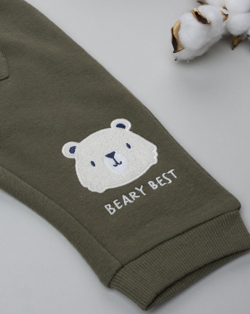 Pantalone bimbo verde tascona