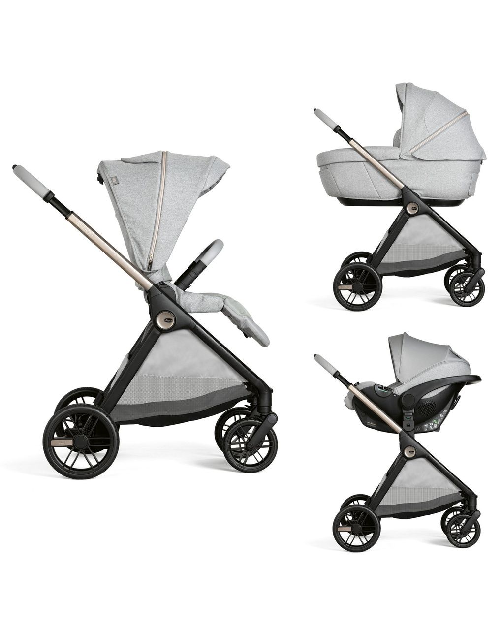 Trio bellagio (gran confort kory plus) lunar rock - chicco