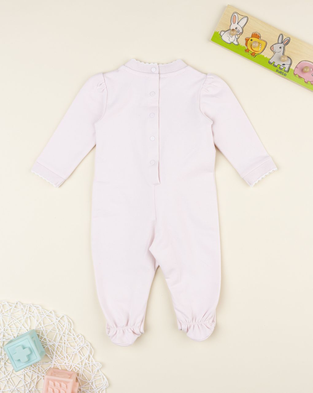 Tutina bimba rosa coniglietto