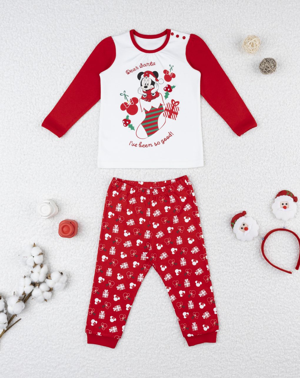Pigiama bimba minnie - natale
