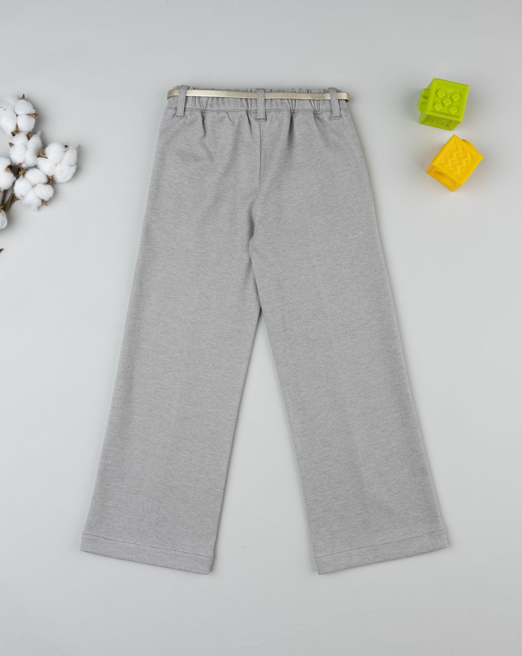 Pantalone bimba grigio