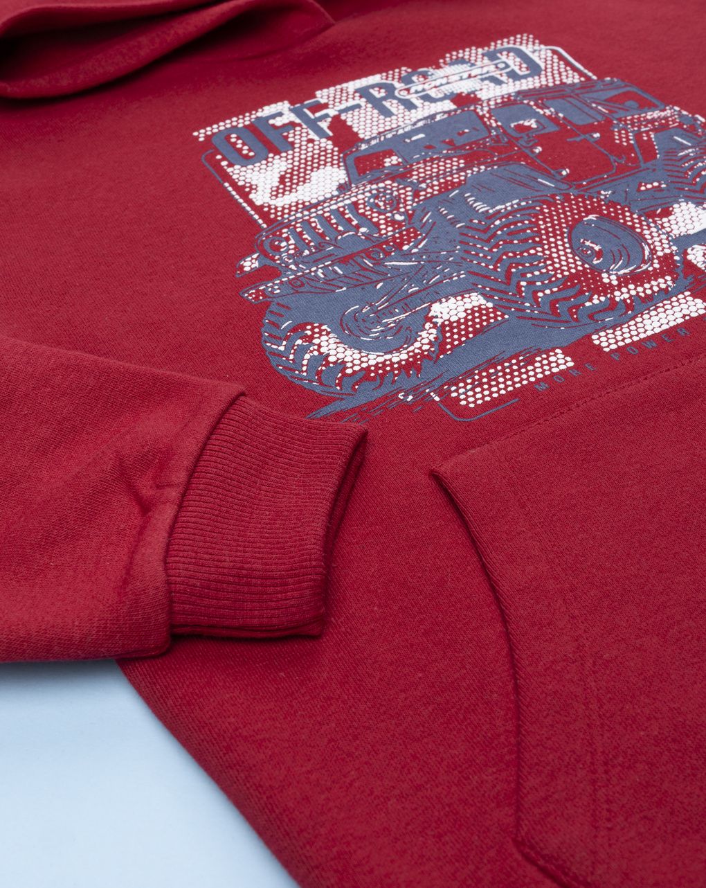 Completo jogging bimbo bordeaux/blu