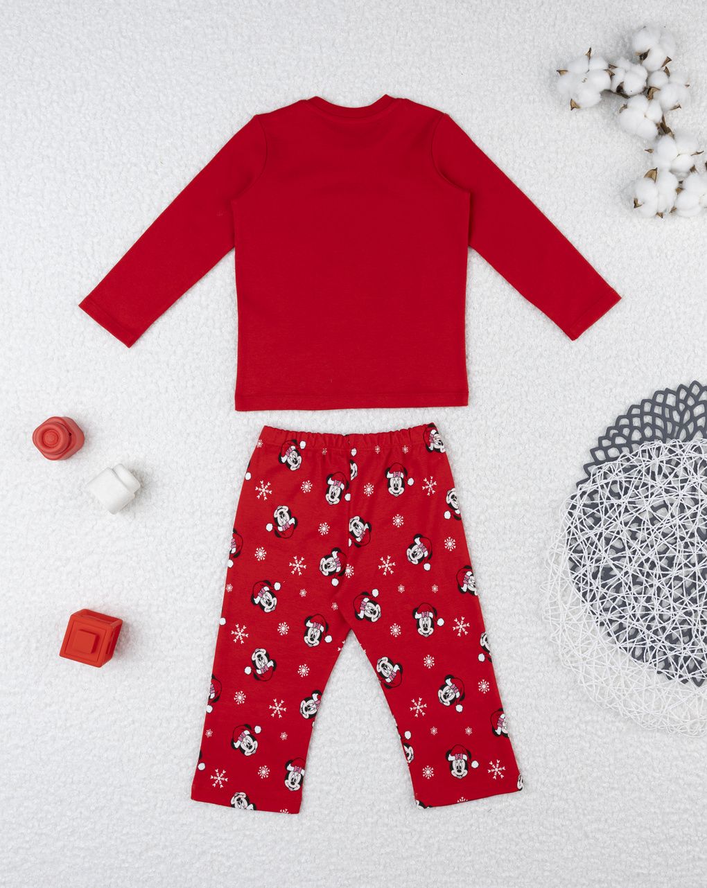 Pigiama bimba minnie - natale