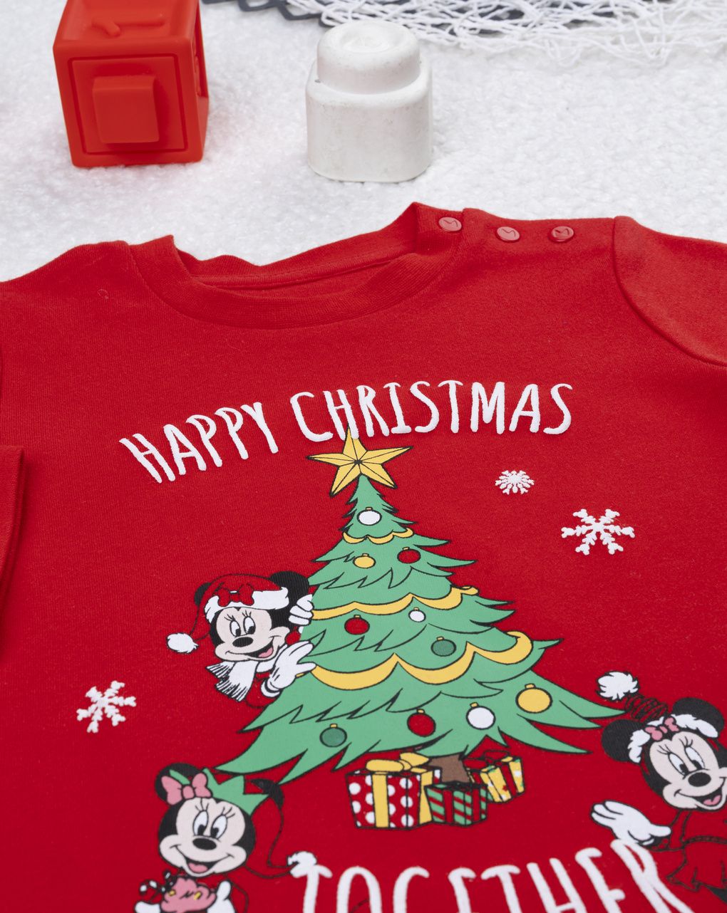 Pigiama bimba minnie - natale