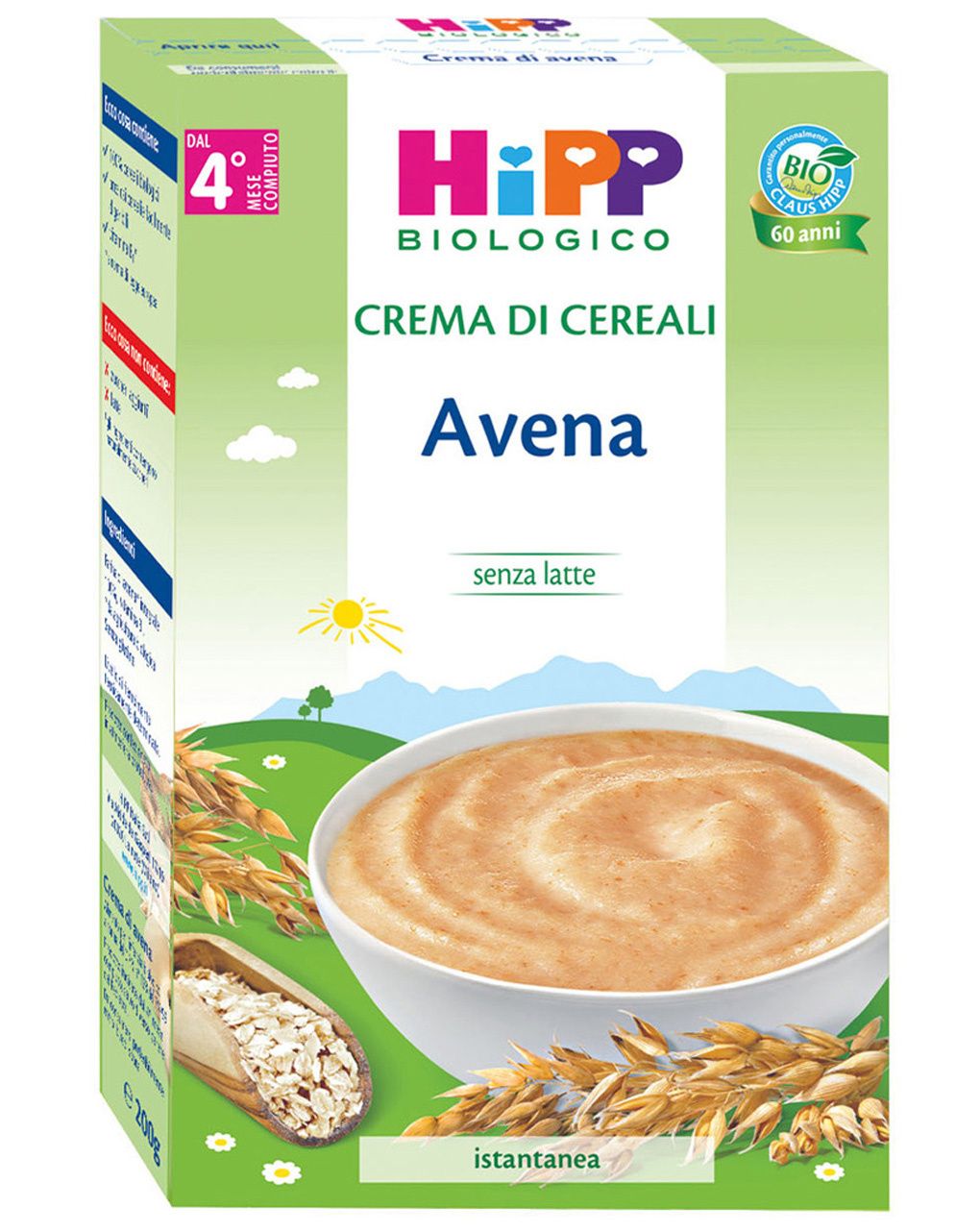 Crema di cereali avena 200g - hipp