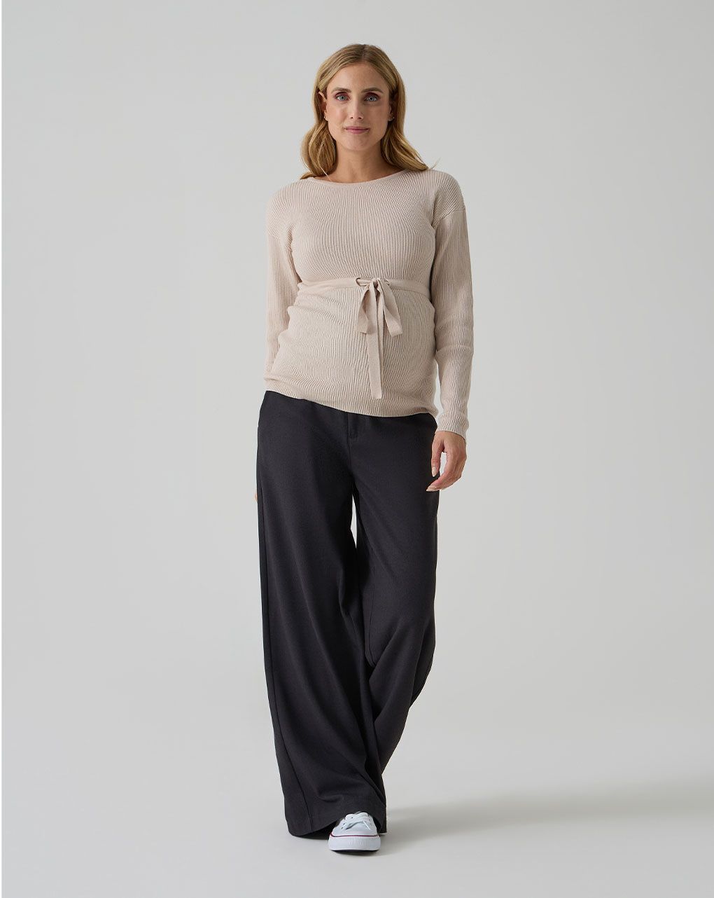 Pantapalazzo premaman grigio scuro