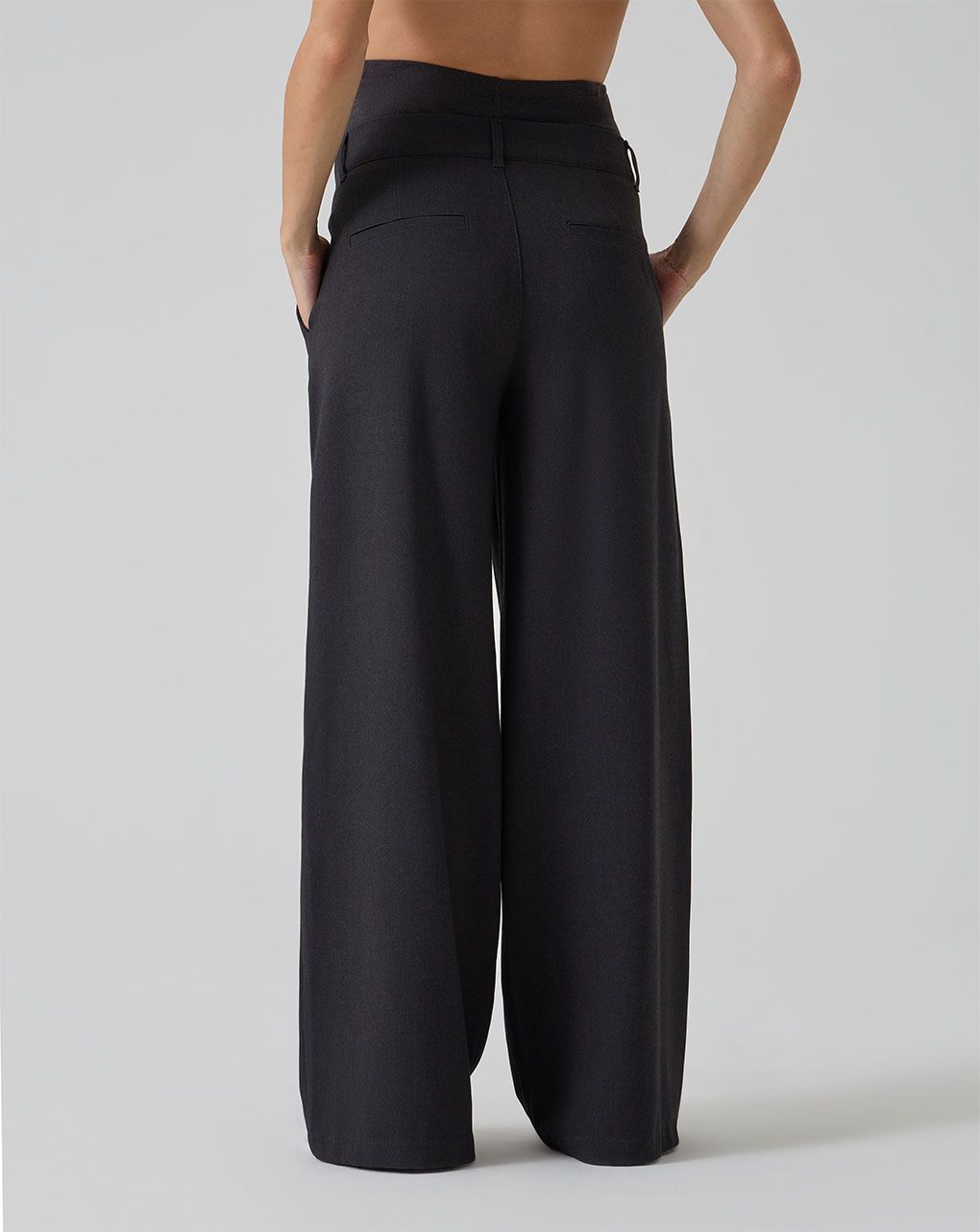 Pantapalazzo premaman grigio scuro