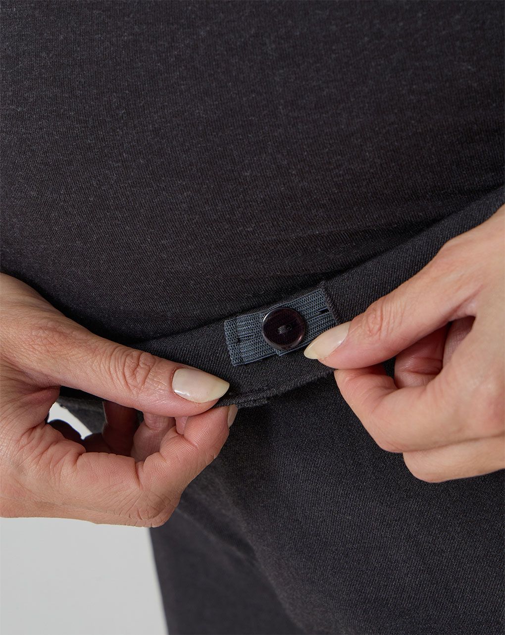 Pantapalazzo premaman grigio scuro