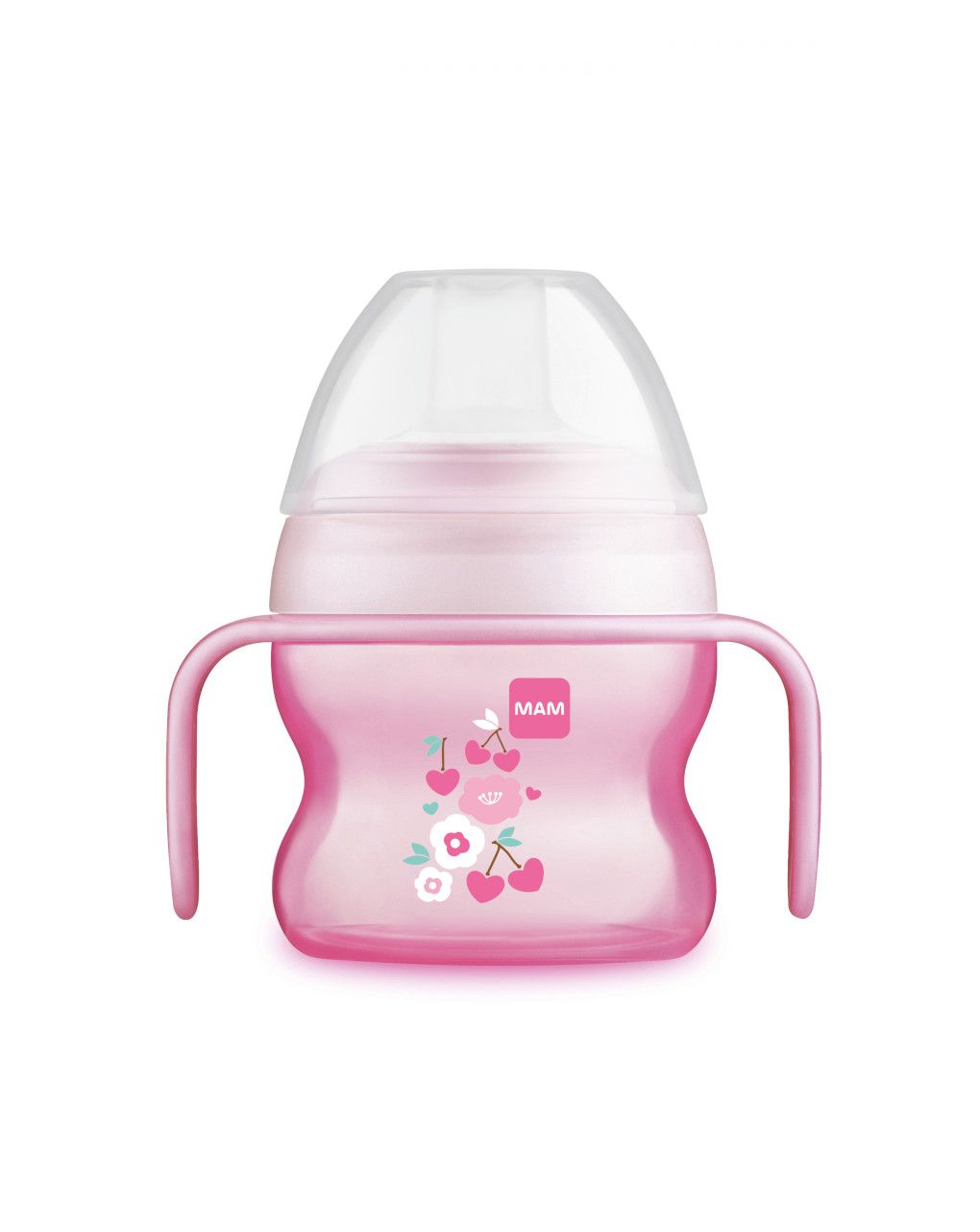 Tazza starter 150ml con extra soft spout rosa - mam