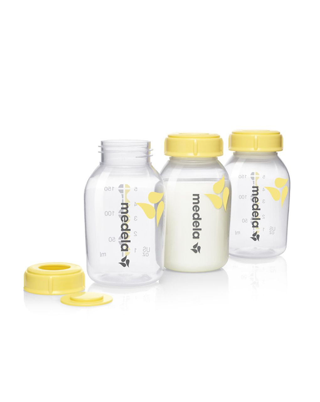 Bottiglie per la conservazione del latte materno (3 da 150 ml) - medela