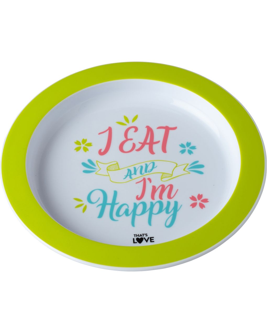 Piatto piano con decori - that's love