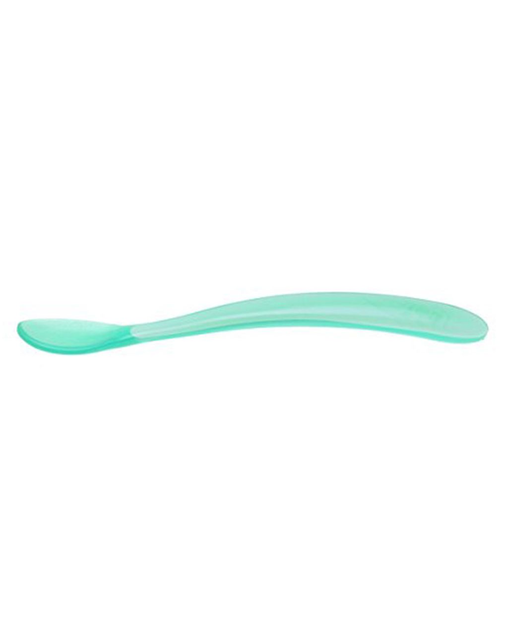 Cucchiaio morbido silicone 6m+ azzurro (2pz) - chicco